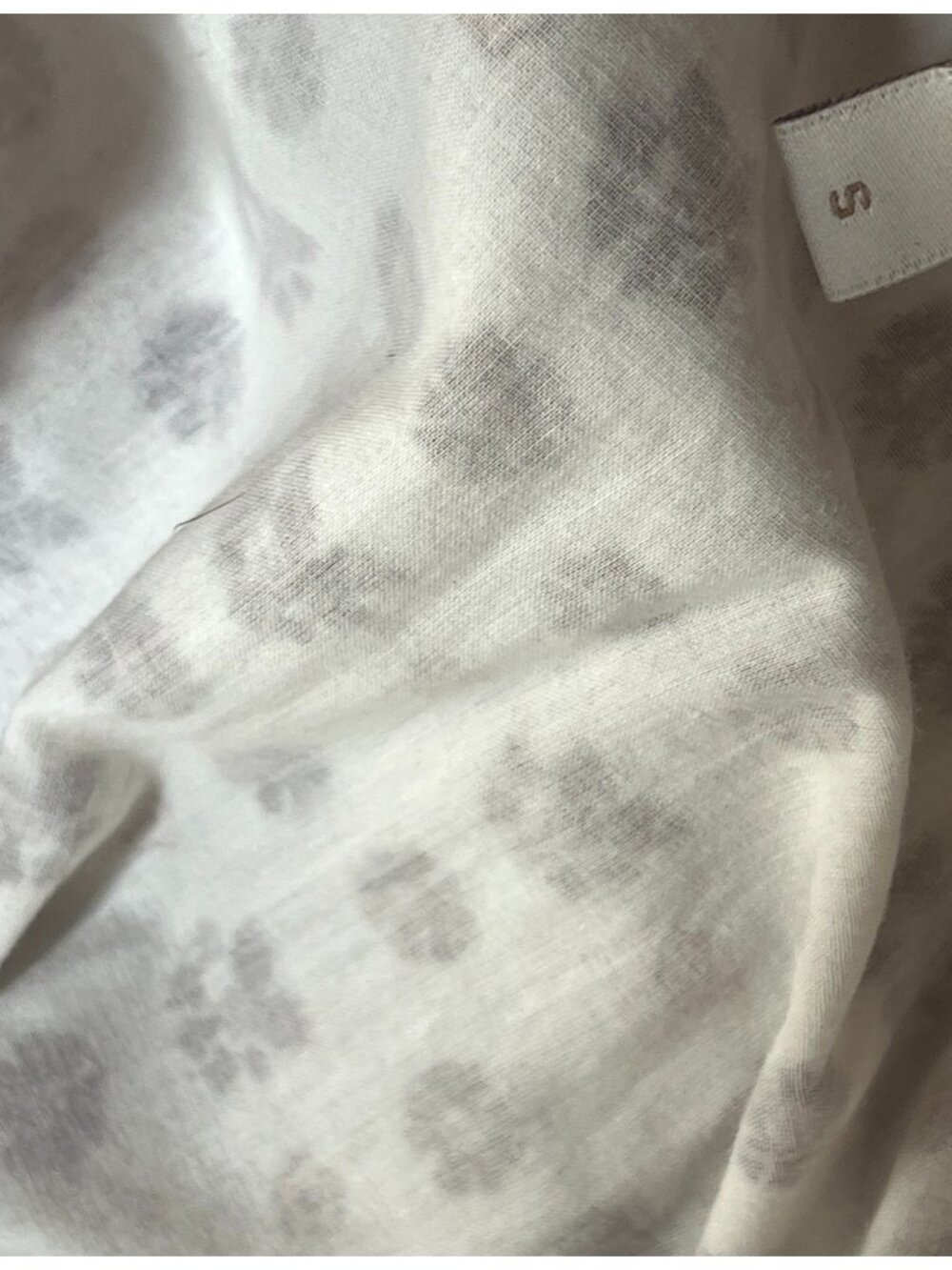Cleobella Blakey Midi Dress Women's S White Rust Lined Cotton NWT Boho Floral - Picture 12 of 16